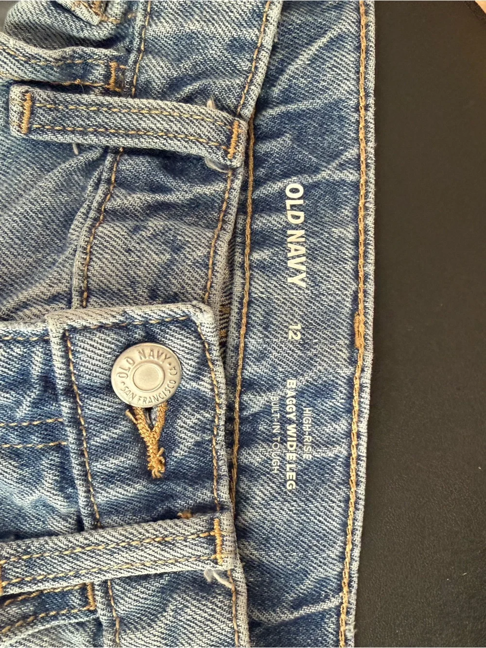 Old Navy Girls wide leg Jeans